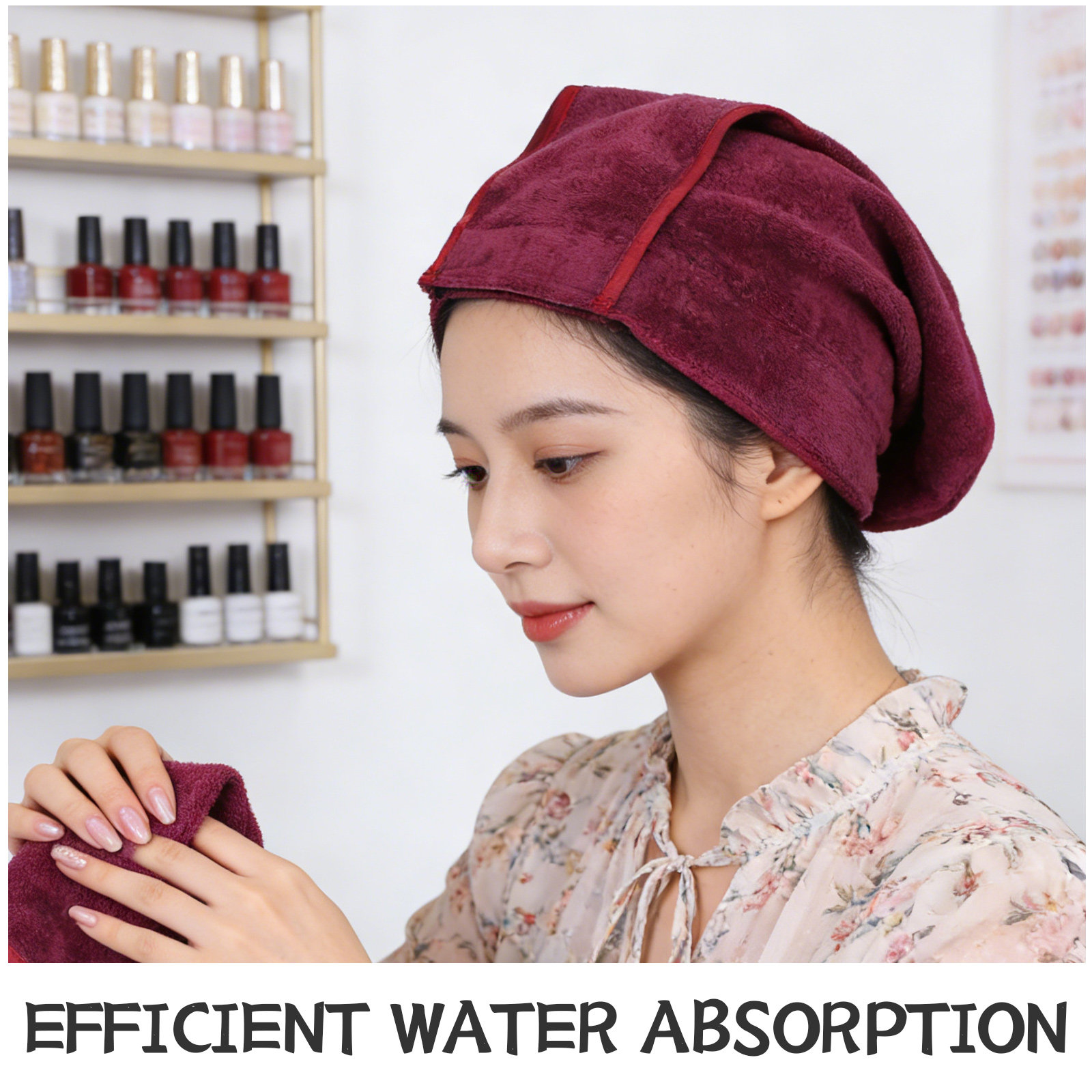ผ้าขนหนูพันผมซับน้ำแห้งเร็ว 2  - Spa Towel บทวิจารณ์และราคา