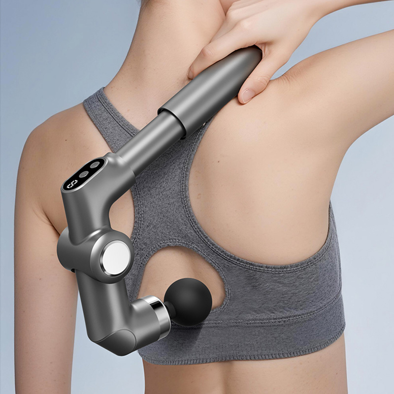 ปืนนวดกล้ามเนื้อแบบยืดหดได้ US - Massage Gun บทวิจารณ์และราคา