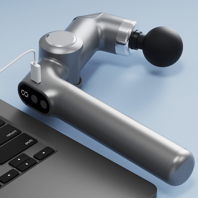 ปืนนวดกล้ามเนื้อแบบยืดหดได้ US - Massage Gun บทวิจารณ์และราคา
