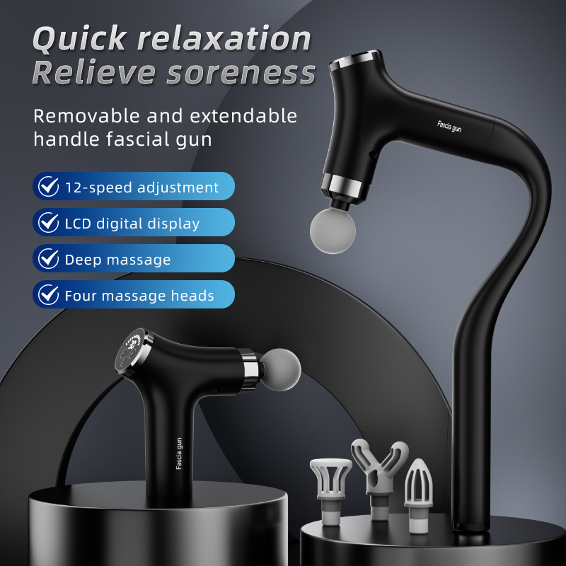 ปืนนวดอัจฉริยะอเนกประสงค์ แบบถ - Massage Gun บทวิจารณ์และราคา