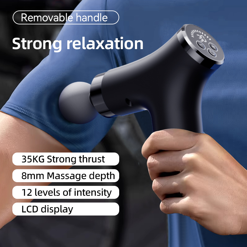 ปืนนวดอัจฉริยะอเนกประสงค์ แบบถ - Massage Gun บทวิจารณ์และราคา