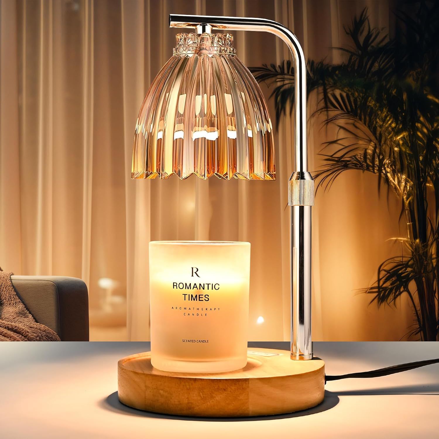 โคมไฟอุ่นเทียนหอมปรับระดับความ - Wax Warmer บทวิจารณ์และราคา