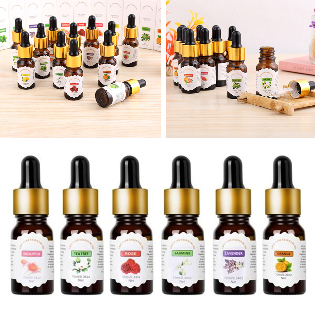 น้ำมันหอมระเหยบริสุทธิ์ 10 มล. - Aromatherapy Diffuser บทวิจารณ์และราคา