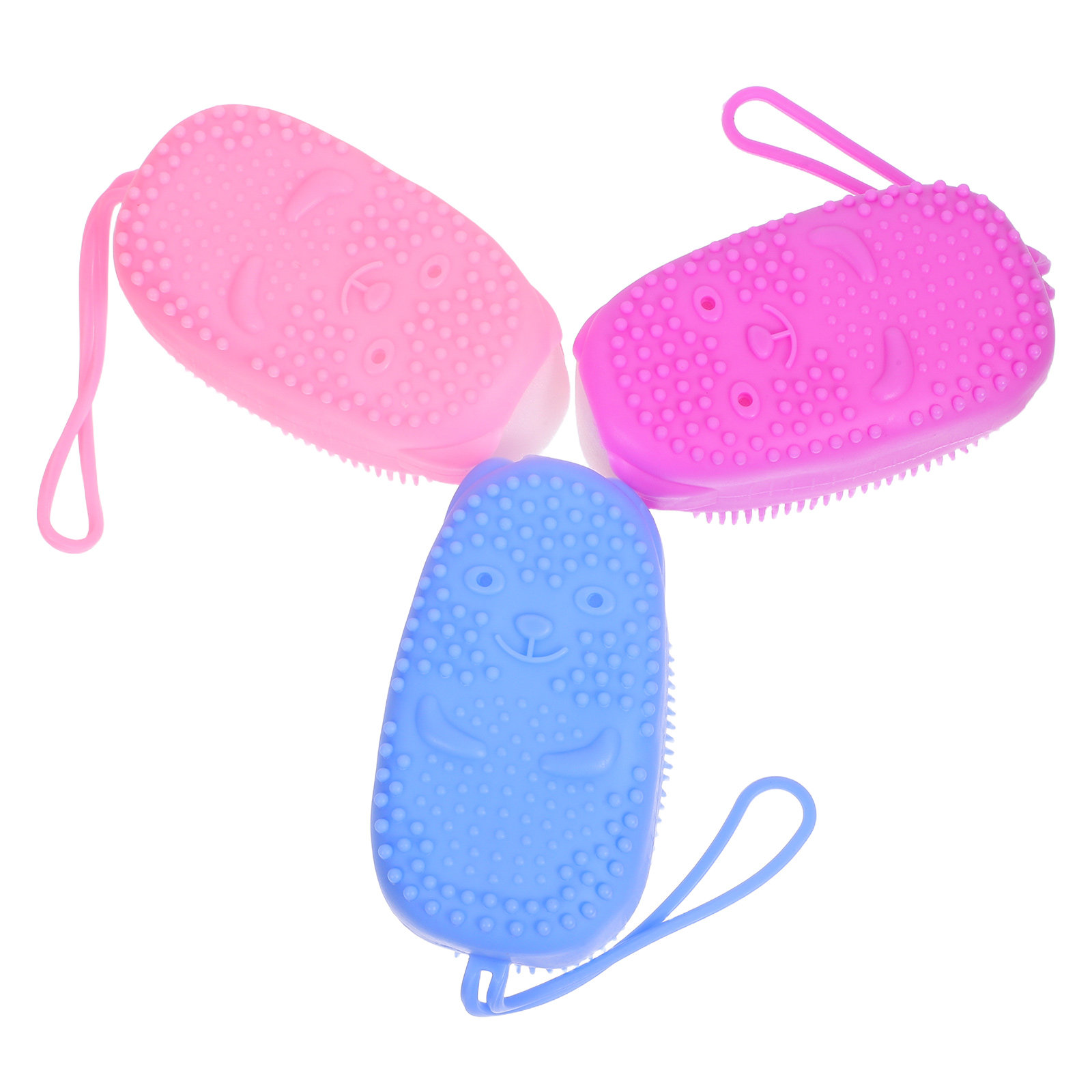 3 ชิ้น แปรงขัดผิวซิลิโคนสองด้า - Body Brush บทวิจารณ์และราคา